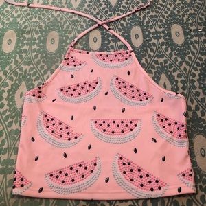 Watermelon Halter Top